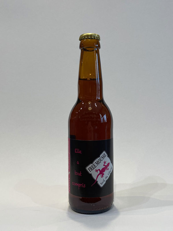Bière "la Free..Pouille" ambrée 33 cl 5.60 °