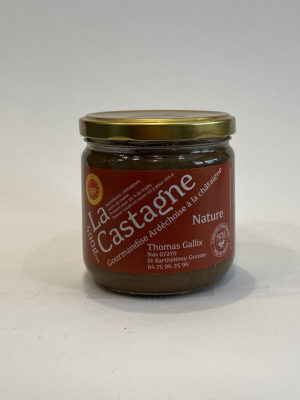 Crème de châtaigne nature – LA CASTAGNADE 400 g