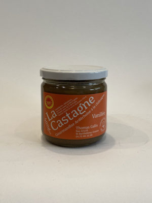 Crème de châtaigne vanillée – LA CASTAGNADE 400 g