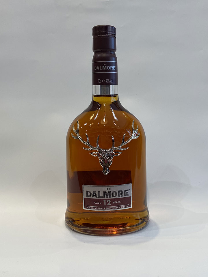 Whisky Highland-Dalmore 12 ans - Single Malt 70 cl 40% - Desbos Boissons