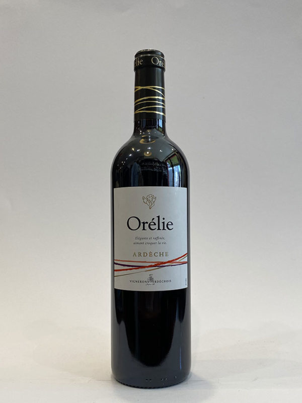 Orélie rouge Vignerons Ardéchois 75cl 13,5 °