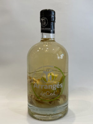 Rhum Arrangé Citron Gingembre 32° 70cl