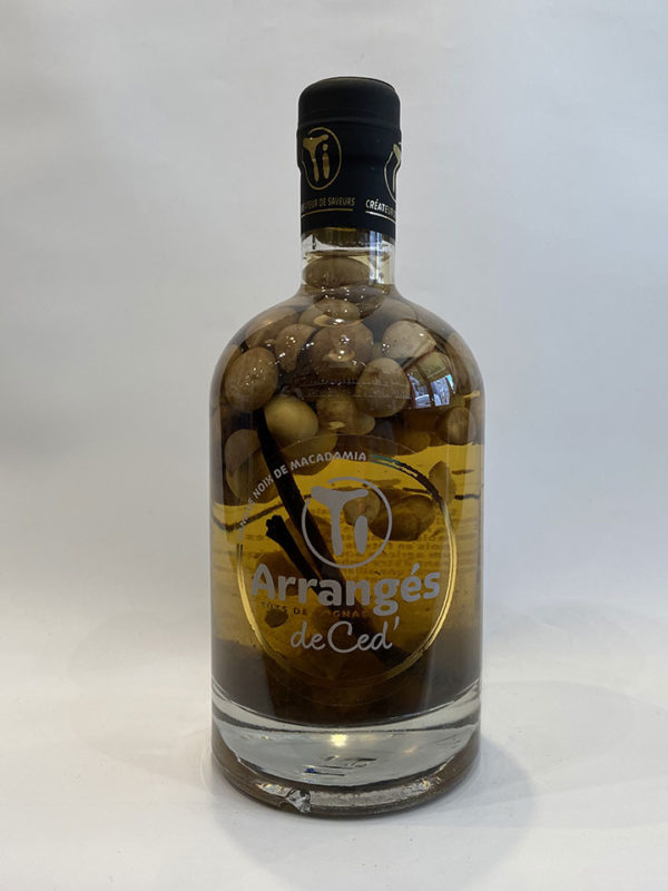 Rhum Arrangé Vanille Noix de Macadamia 32° 70cl