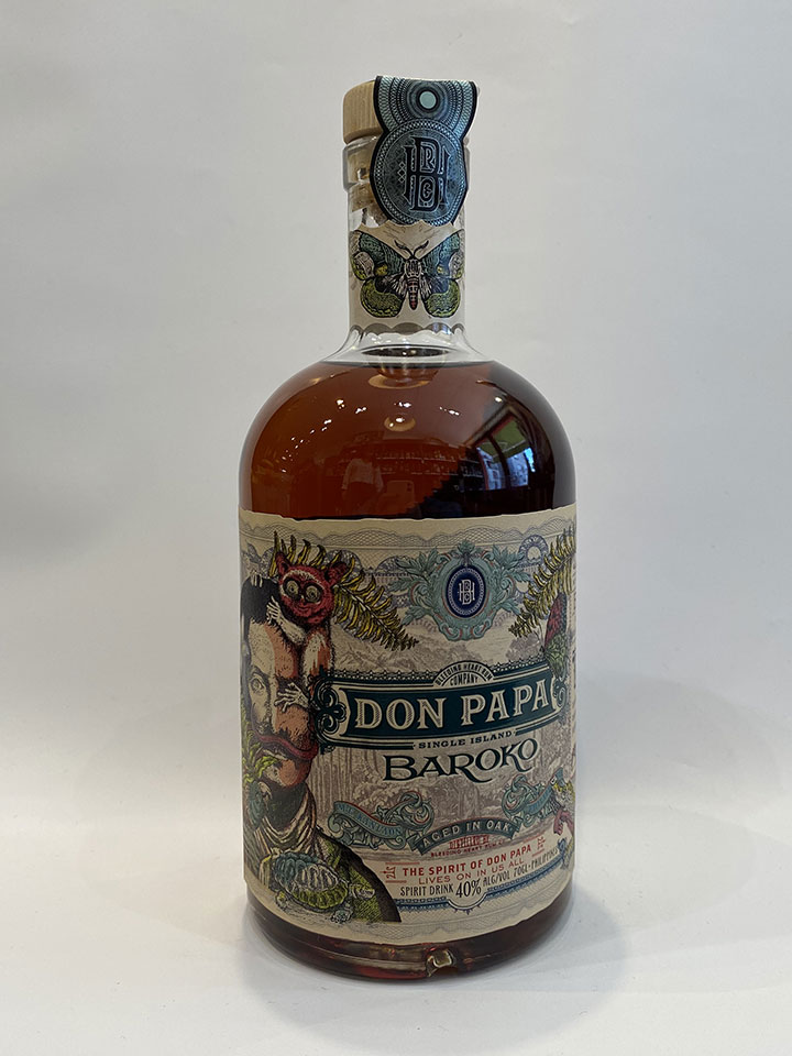 Rhum Don Papa Baroko 40° 70cl - Desbos Boissons