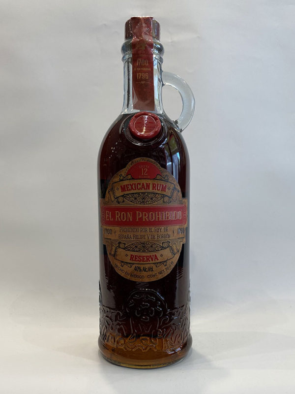 Rhum El Ron Prohibido 12 ans 40° 70cl