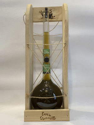 Eau de Grenouille - Liqueur de verveine douce et lanterne en bois 1,5 l