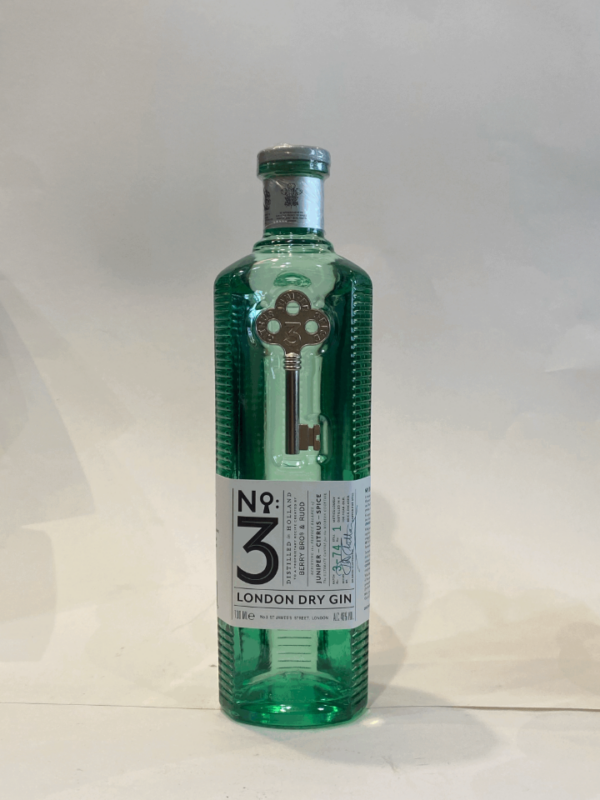 No.3 London dry gin 46° 70cl