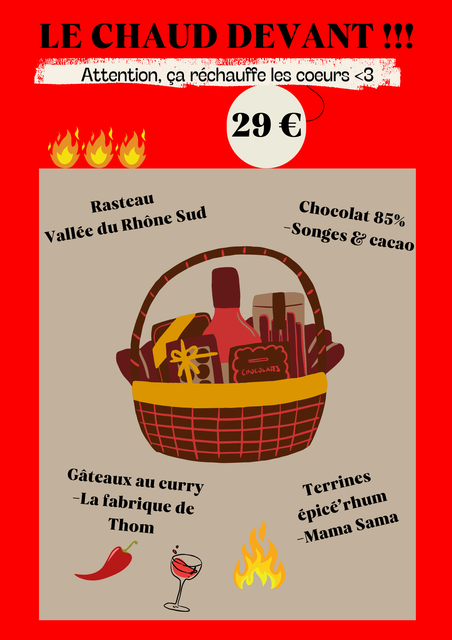 Panier garni « Le chaud devant » ✨ – Image 3