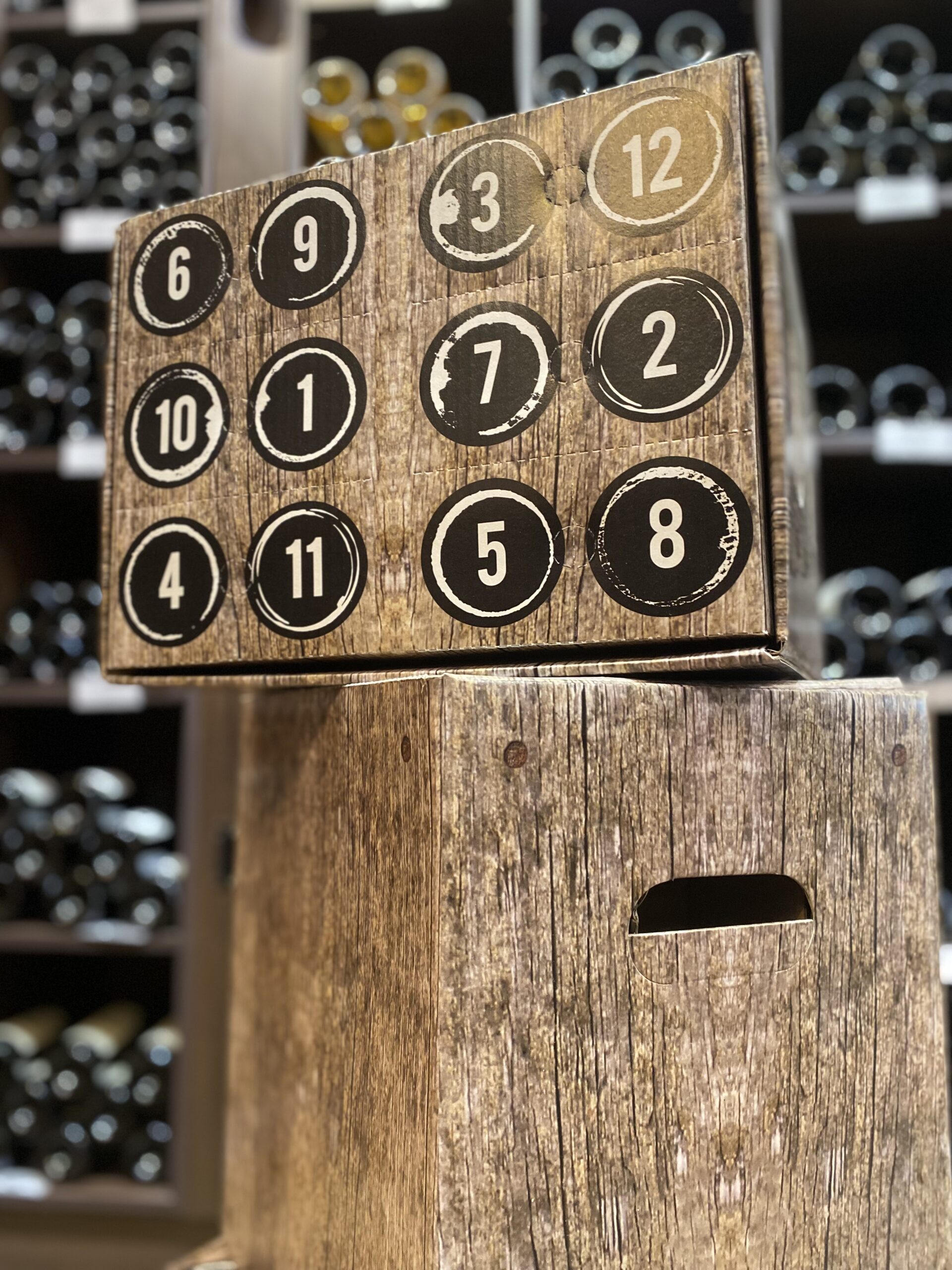 Calendrier de l'Avent 2025 - spécial vin