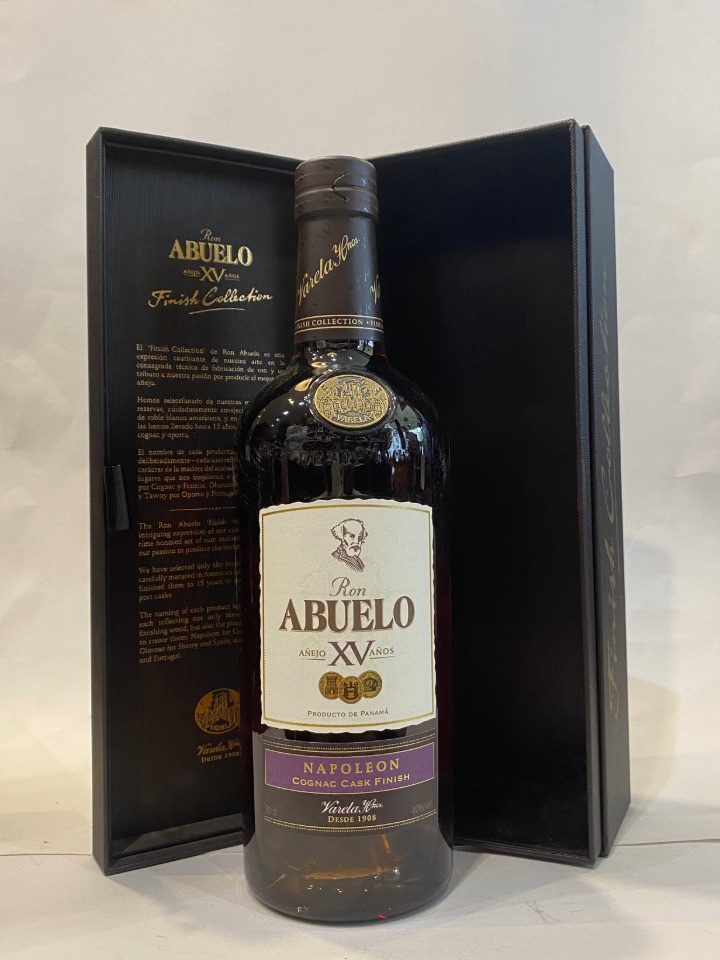 Rhum Abuelo XV Napoleon Cognac Cask - 70cl 40°
