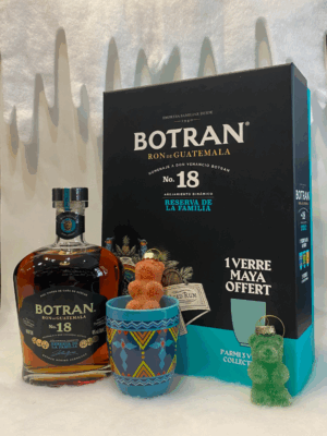 Coffret spiritueux whisky- Botran 18 - 70cl 40° ✨