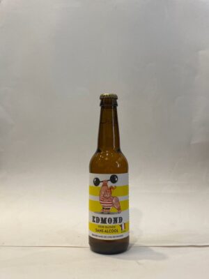 Bière "Edmond" blonde 33 cl sans alcool
