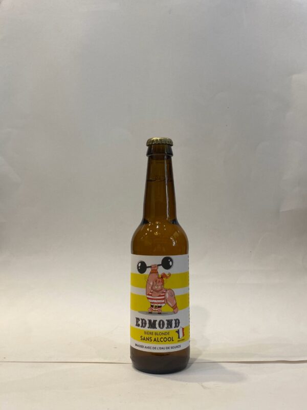 Bière "Edmond" blonde 33 cl sans alcool