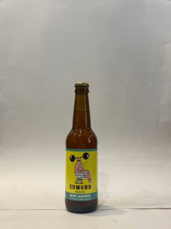 Bière "Edmond" IPA 33 cl sans alcool