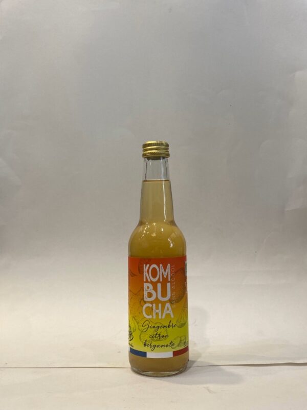 Kombucha Gingembre Citron Bergamote