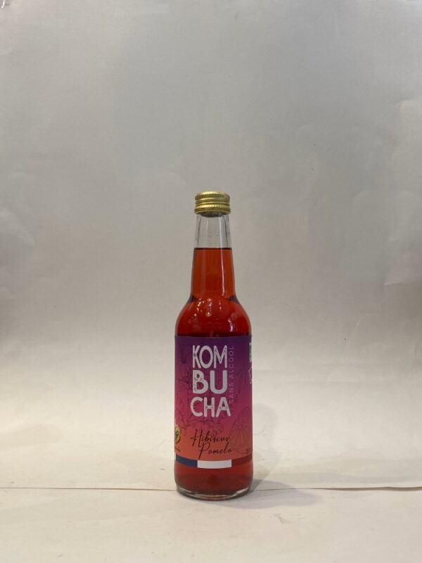 Kombucha Hibiscus Pomelo Litchi