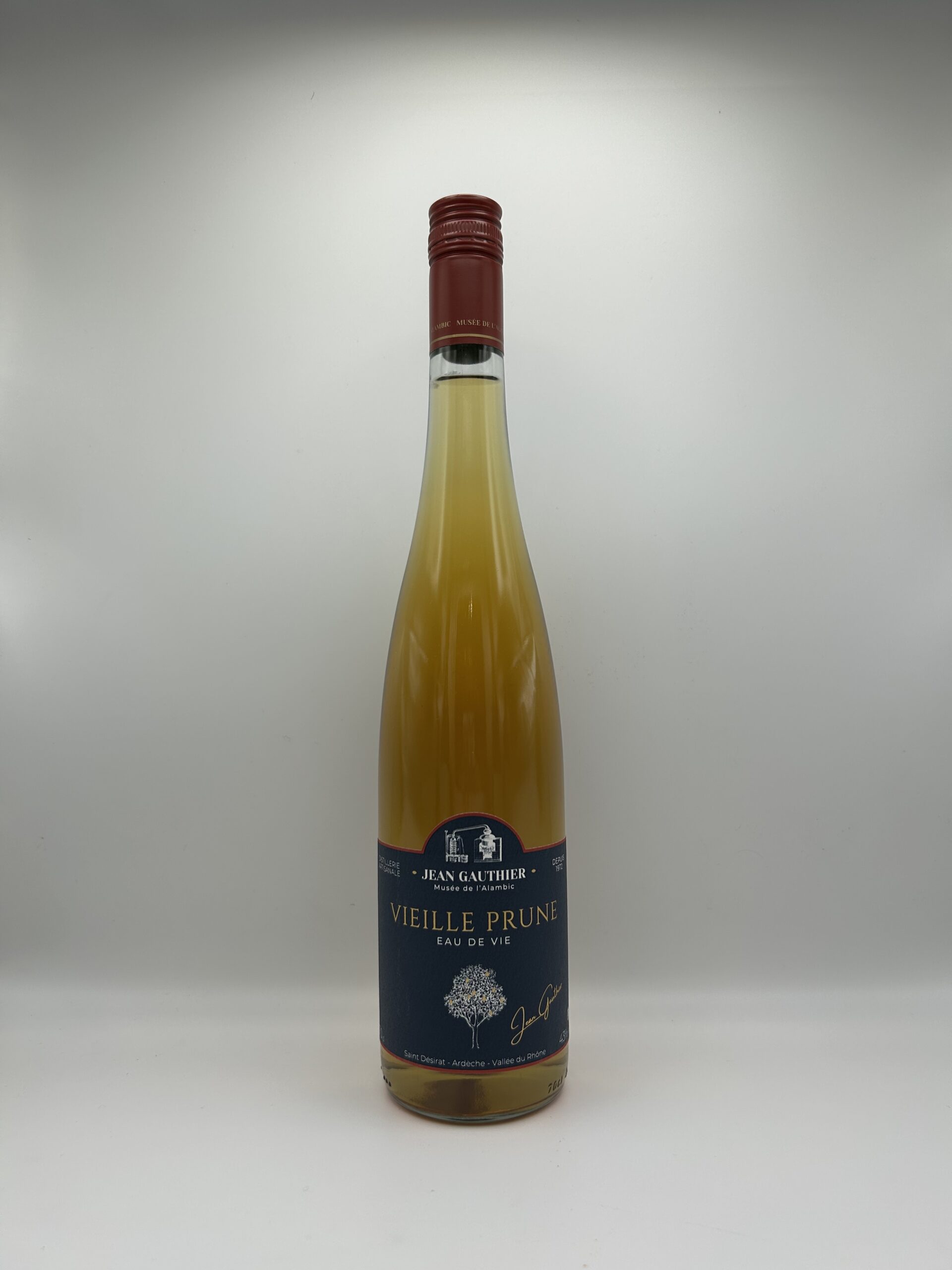 Eau de vie Vieille prune Jean GAUTHIER 43° 70 cl
