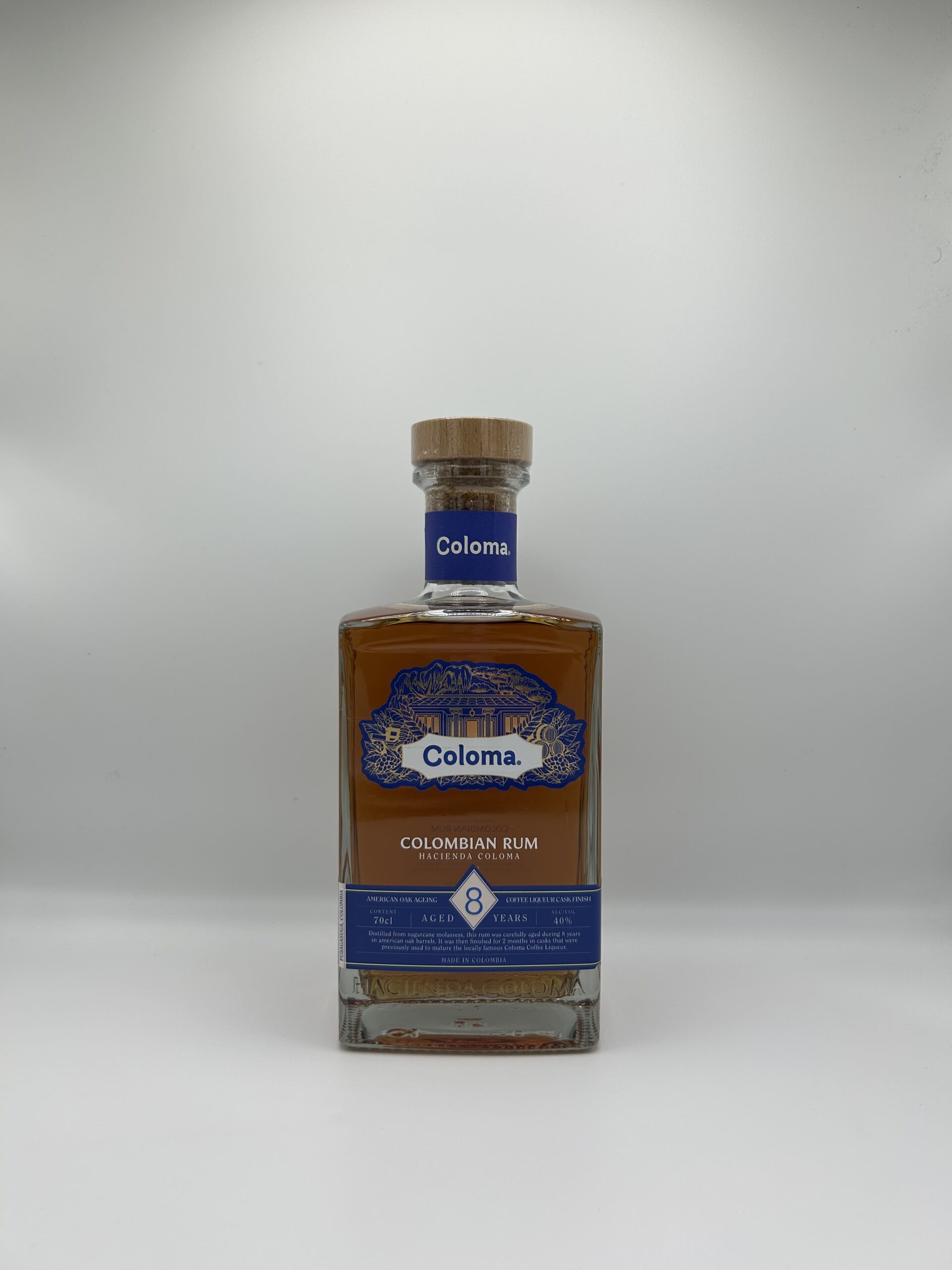 Rhum Coloma 8 ans 40° 70cl