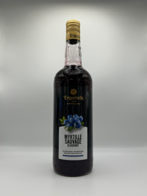 Sirop Myrtille sauvage "Spécial Bar" Eyguebelle 1L