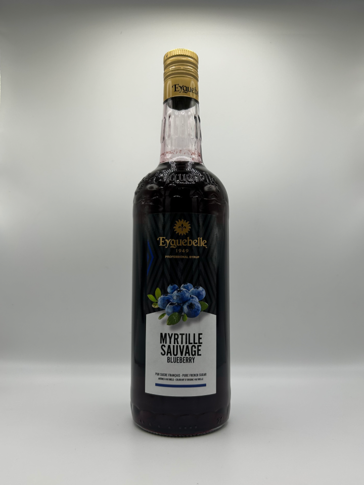 Sirop Myrtille sauvage "Spécial Bar" Eyguebelle 1L