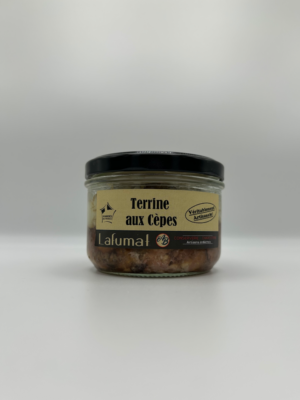 Terrine aux cèpes - Lafumat 180gr