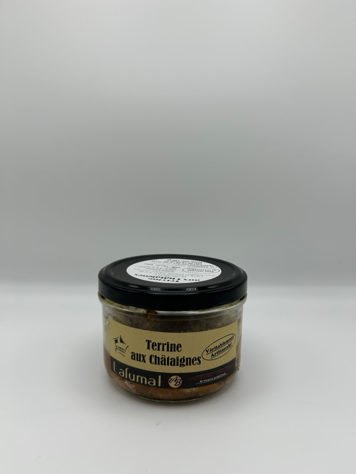 Terrine aux châtaignes - Lafumat 180gr – Image 2