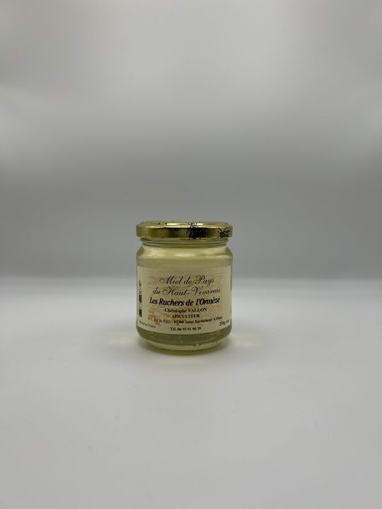 Miel d'Acacia- Les Ruchers de l'Ormèze 250gr
